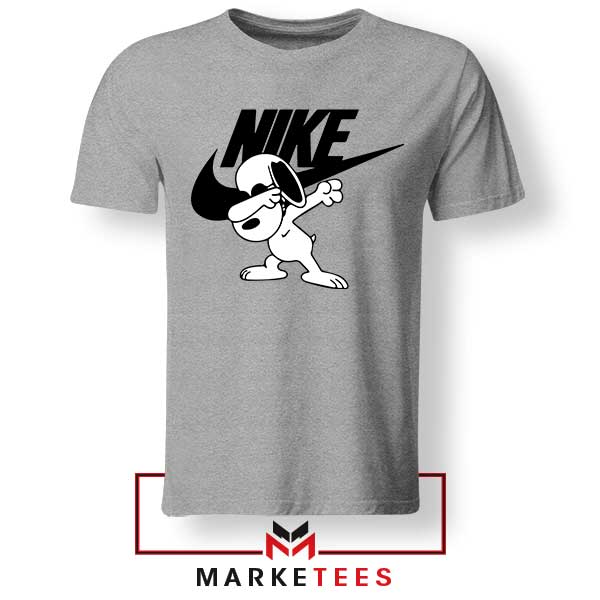 Dabbing Beagle Snoopy Nike Swoosh T-Shirt