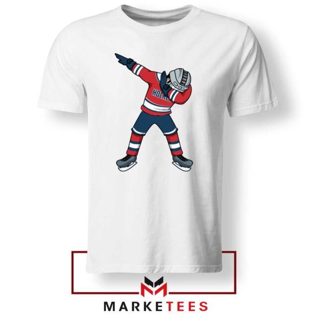 Dabbing Hockey Player Funny Tshirt Today