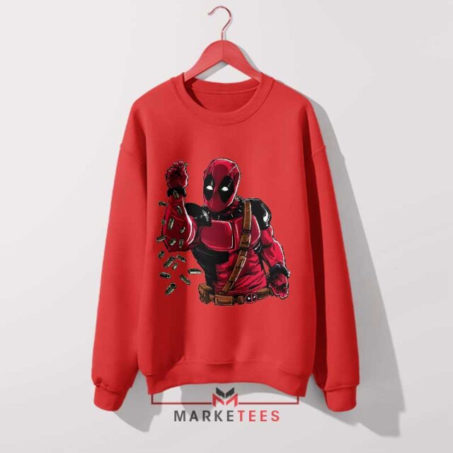 Deadpool 3 With Salt Bae Funny Sweatshirt Powerful