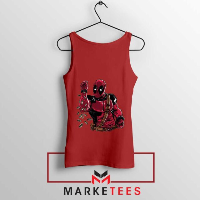 Deadpool 3 With Salt Bae Funny Tank Top Essential