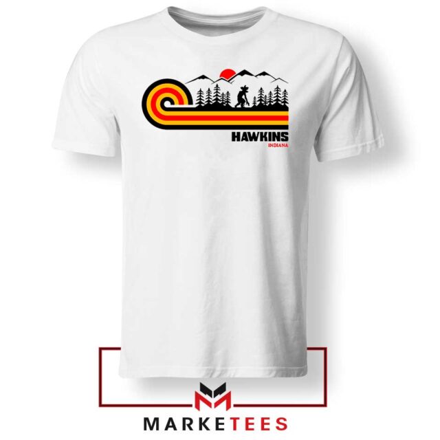 Upside Down Hawkins Indiana T-Shirt S-2XL