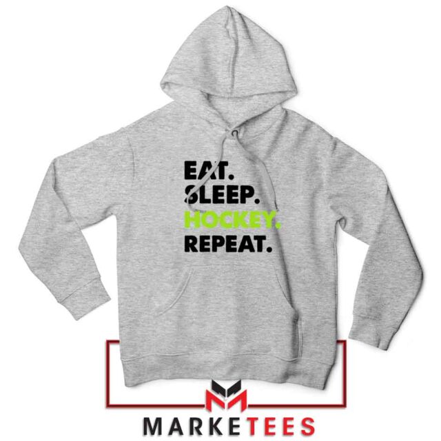 Eat Sleep Hockey Repeat Funny T-Shirt