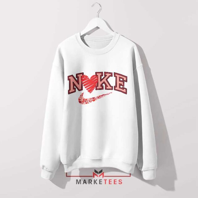 Get Ready for Valentine's Day Nike Logo Sweatshirt Latest