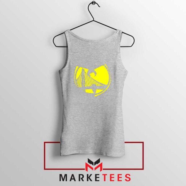 Golden State Warriors Logo Wu Tang Grey Tank Top