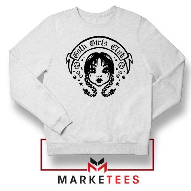 Goth Girls Club Wednesday Addams Sweatshirt Special
