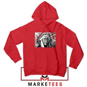 Great Feather Master American Chief Red Hoodie