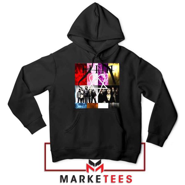 Merch HIM Rock Band Graphic Hoodie