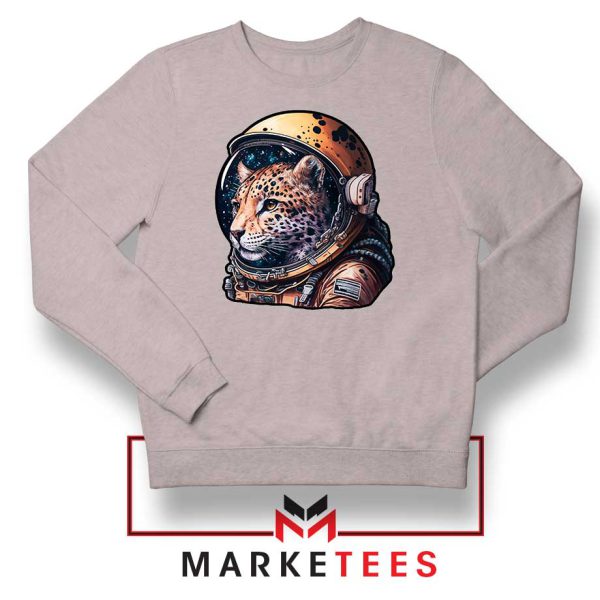 Jaguar Big Cat Spaceflight Grey Sweatshirt