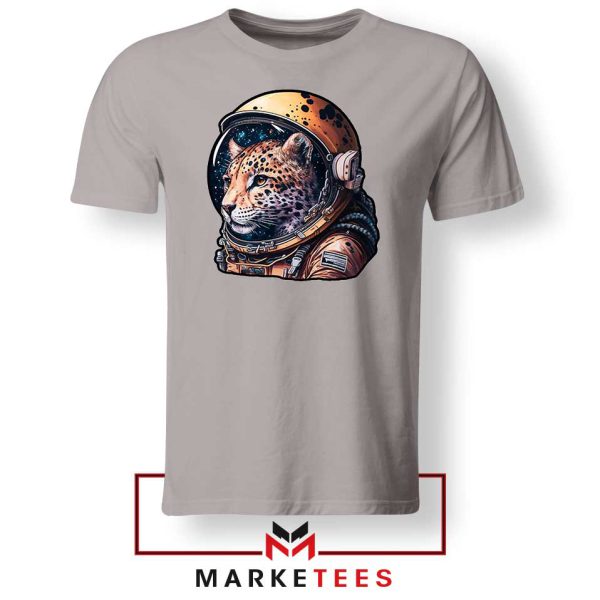 Jaguar Big Cat Spaceflight Grey Tshirt