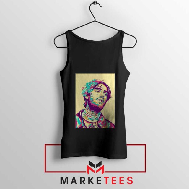 Lil Peep Merch Art Last Words Tank Top Limited