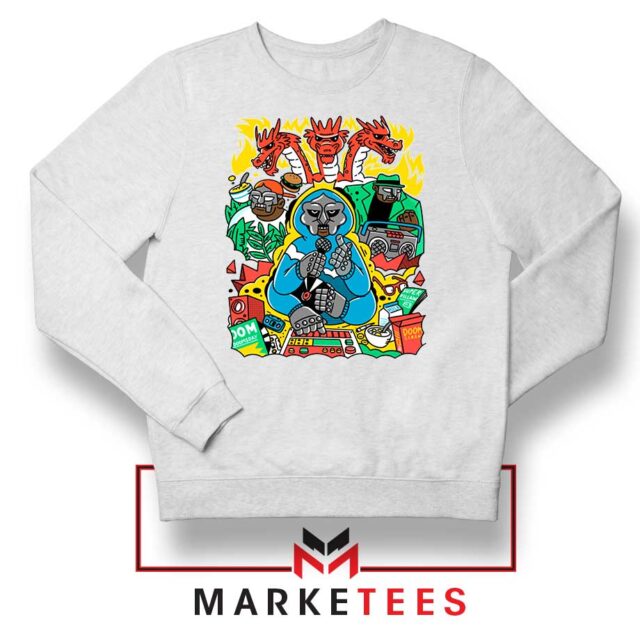 MF Doom Rapper Mask Cartoon Character T-Shirt