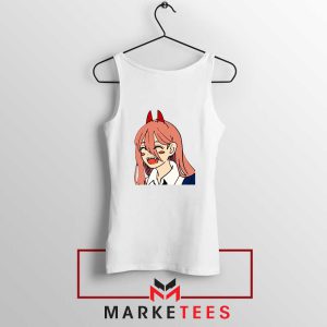 Makima Manga Power Smiling TV Series Tank Top