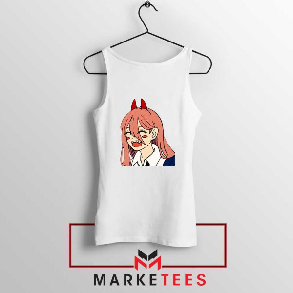 Makima Manga Power Smiling TV Series Tank Top