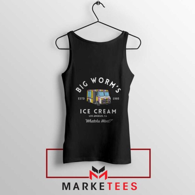 Meme Big Worm Ice Cream Truck Tank Top Featured