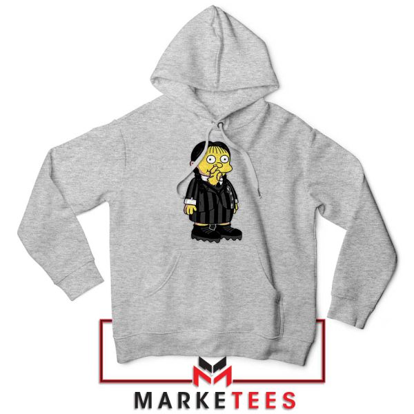 Origin Wednesday Bart Face Grey Sweatshirt (2)