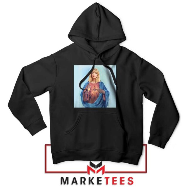 Saint Jesus Taylor Swift Paint Hoodie Trending