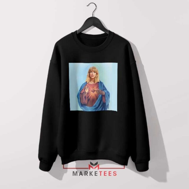 Saint Jesus Taylor Swift Paint Sweatshirt Popular