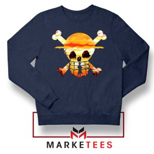 Straw Hat Pirates Anime Navy Sweaters