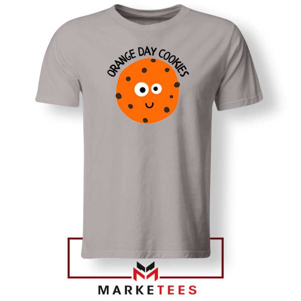 Sugar Cookies Orange Day Grey Tshirt