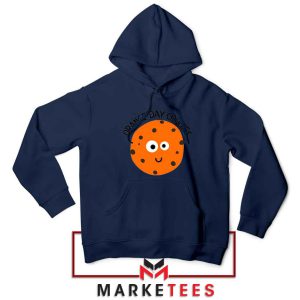 Sugar Cookies Orange Day Navy Hoodie