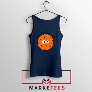 Sugar Cookies Orange Day Navy Tank Top