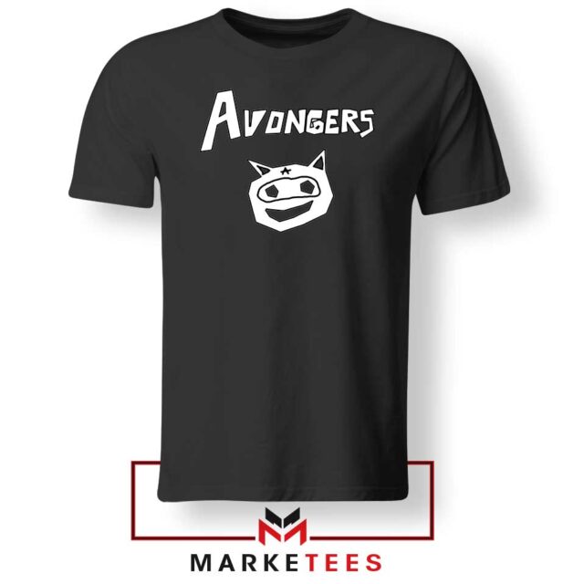 Funny Avongers Superhero Parody Graphic Tee