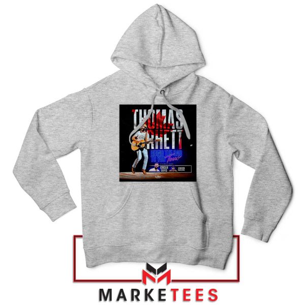 Thomas Rhett Love for the Country Star Grey Hoodie