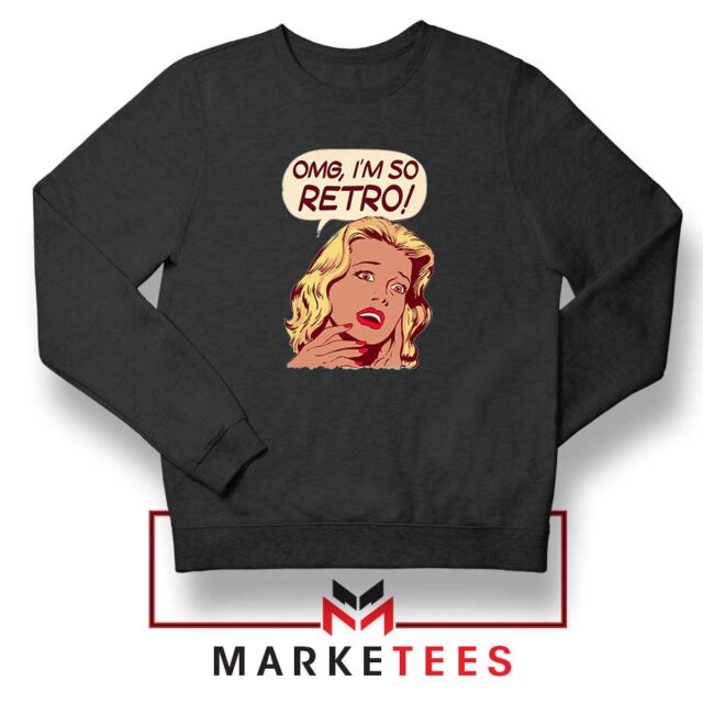 Vintage Pop Culture OMG Crewneck