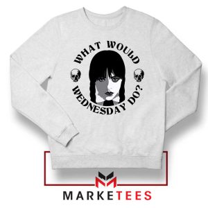 Wednesday Addams Questions Sweatshirt