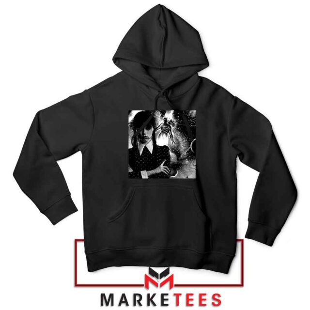Wednesday Addams Braids Art Hoodie