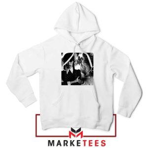 Wednesday Addams Scary Character White Hoodie