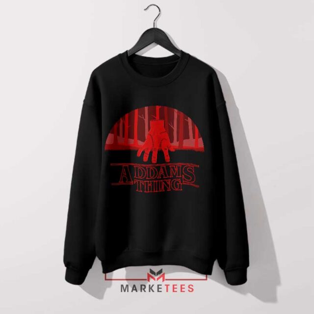 Wednesday Addams Stranger Things 5 Sweatshirt Essential