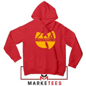 Westbrook Lakers Logo Wu Tang Red Hoodie