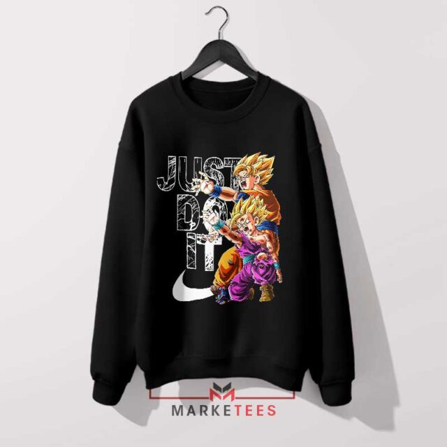 Be the Strongest Goku And Gohan Sweatshirt Essential