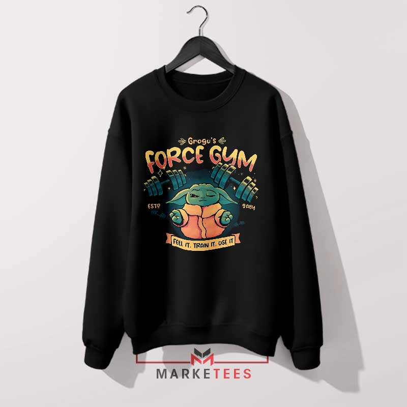 Bring the Force to Your Workout Black Sweatshirt