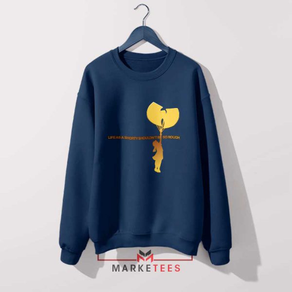 CREAM Wu Tang Clan Banksy Quotes Navy Sweatshirt