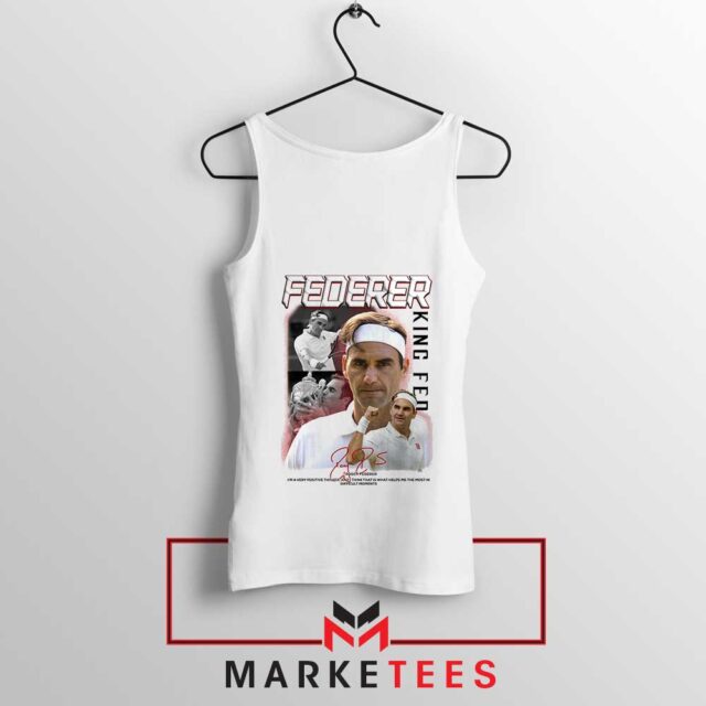 Chasing Grand Slams with Roger Federer Tank Top Powerful