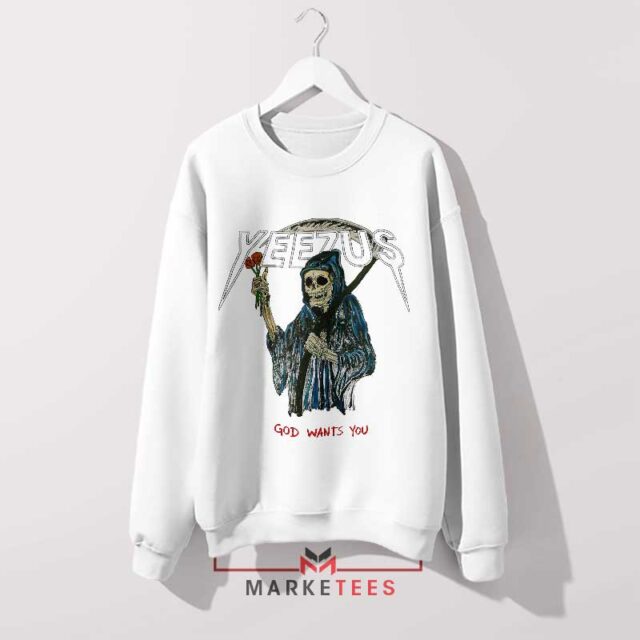 Controversial Yeezus God Wants You Sweatshirt Top