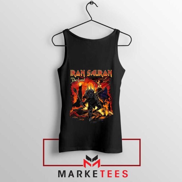 Dark Lord Iron Maiden Sauron Tank Top Powerful