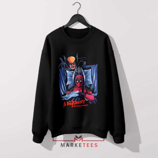 Deadpool 3 A Nightmare On Elm Street Sweatshirt Exclusive