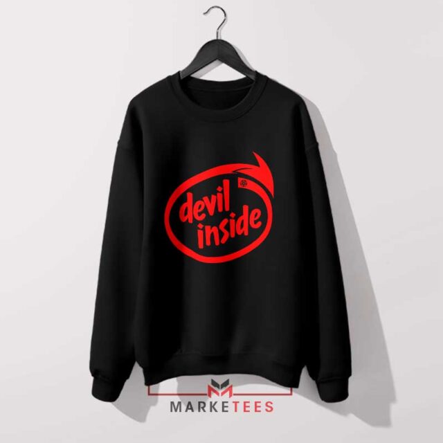 Devil Inside Intel Powered Parody Sweatshirt Special