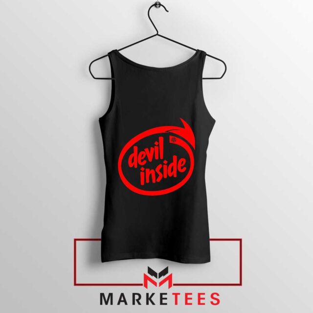 Devil Inside Intel Powered Parody Tank Top Exclusive