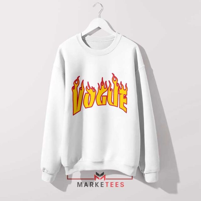 Fashion on Fire Skater Chic Sweatshirt Essential