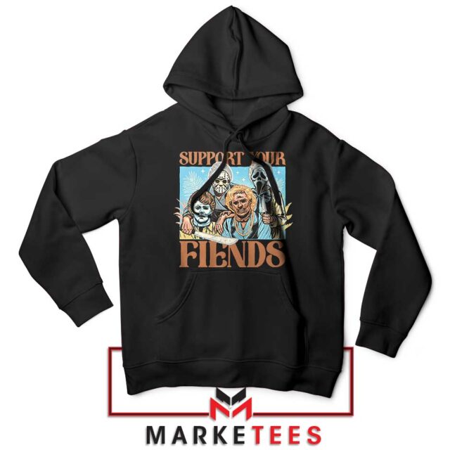 Freddy, Michael Myers, Jigsaw's Friends Hoodie Popular