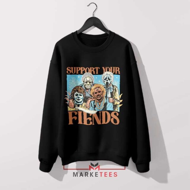 Freddy, Michael Myers, Jigsaw's Friends Sweatshirt Latest