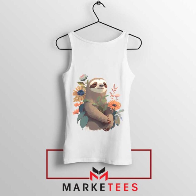 Go Slow with a Smile Beauty Sloth Tank Top Exclusive