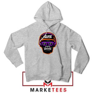 Gorilla Dunk NBA Phoenix Suns Grey Hoodie