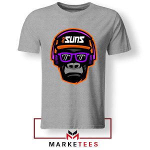 Gorilla Dunk NBA Phoenix Suns Grey Tshirt