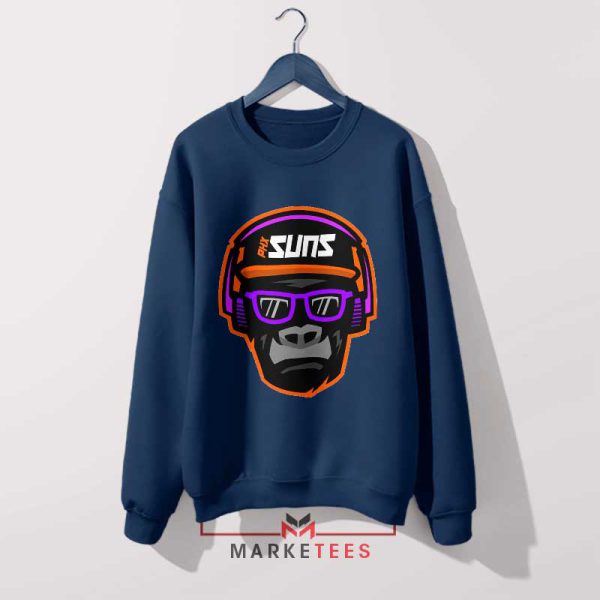 Gorilla Dunk NBA Phoenix Suns Navy Sweatshirt