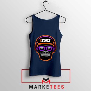 Gorilla Dunk NBA Phoenix Suns Navy Tank Top